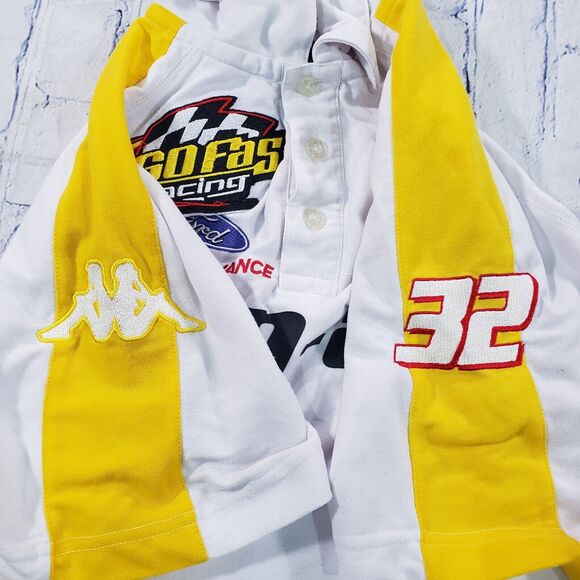 FORD PERFORMANCE Can-Am Kappa MENS S Racing Jeffrey Earnhardt #32 Polo NASCAR - Picture 8 of 12